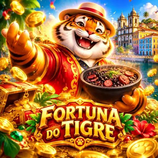 Tela cheia de símbolos iguais no Fortune Tiger com multiplicador 10x aplicado