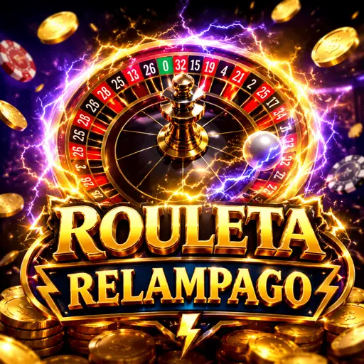 Mesa eletrizada da Lightning Roulette com raios e multiplicadores